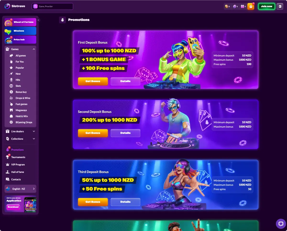 Slotrave casino platform