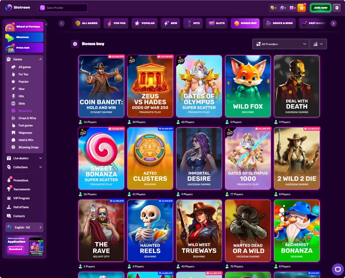 Slotrave online
